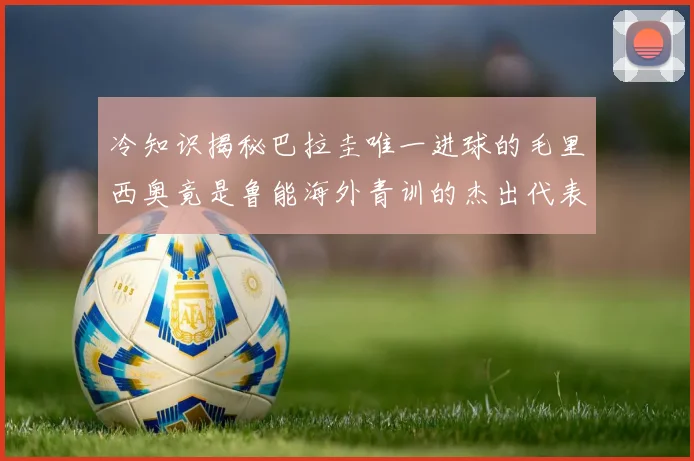 冷知识揭秘巴拉圭唯一进球的毛里西奥竟是鲁能海外青训的杰出代表